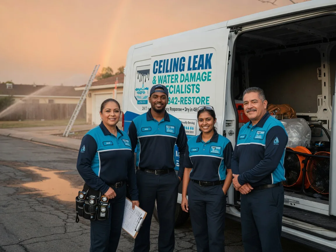 Ceiling Leak Cleanup company in Bosque, NM