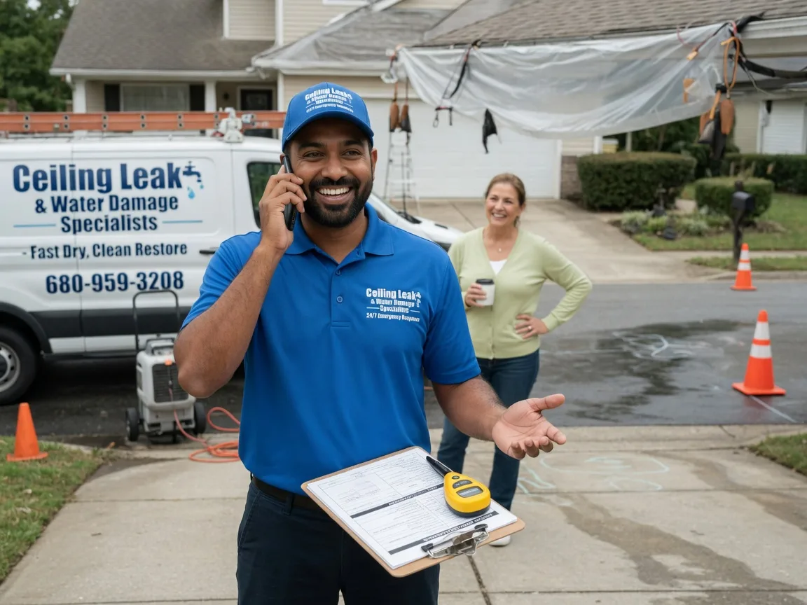 Ceiling Leak Cleanup Bosque, NM FAQs